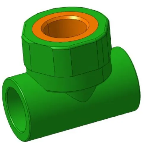 T-KOMAD REDUKOVANI 20x3/4INC UN ZELENI
