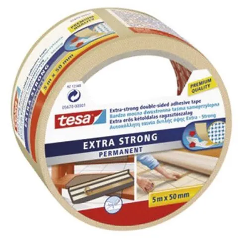 TESA OBOSTRANA TRAKA EXTRA STRONG 10M:50MM