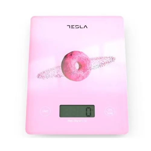 Tesla kuhinjska vaga KS101P roze