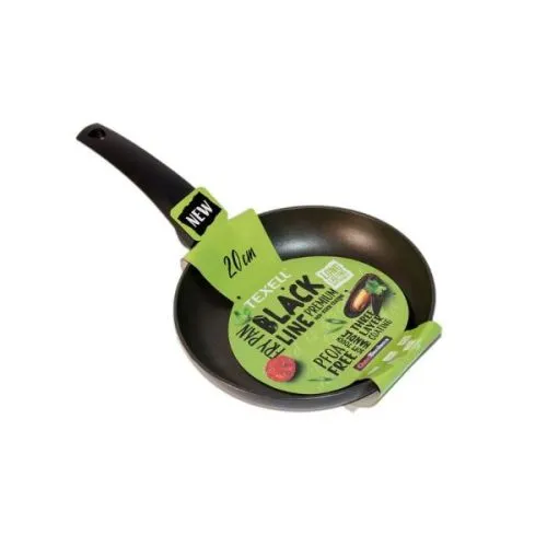 Texell tiganj duboki black line 20 cm