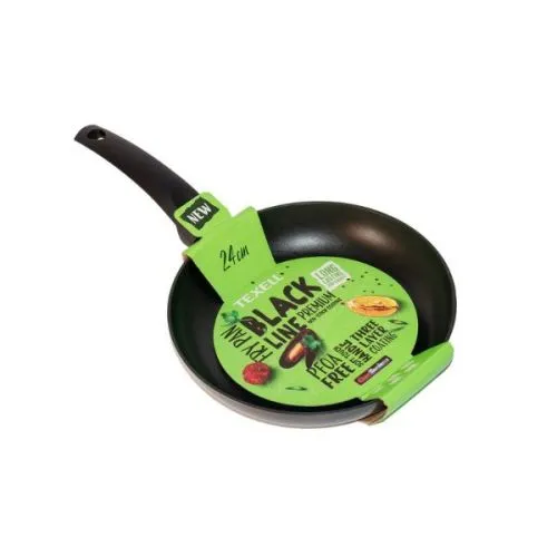 Texell tiganj duboki black line 24 cm