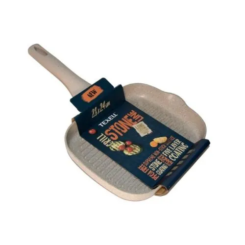 Texell tiganj grill stone line 28x24 cm