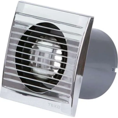 Texo Elite ventilator fi 100 sa klapnom chrome