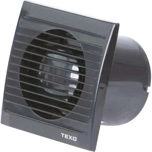 Texo Elite ventilator fi 120 sa klapnom black