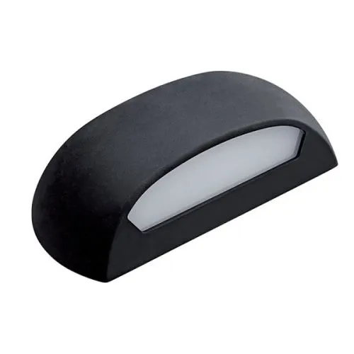 Tina LED zidna svetiljka 12W 4000K IP65 crna