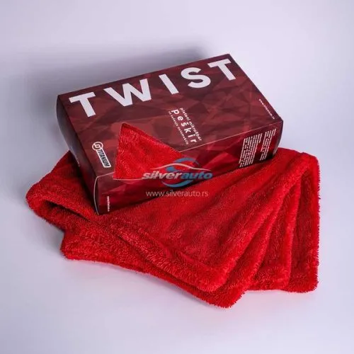 Titanium Twist pleteni mikrofiber peškir