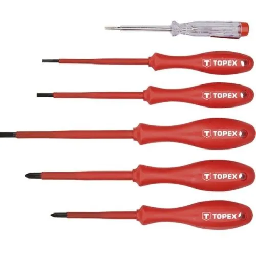 Topex set odvrtača za električare 39D155