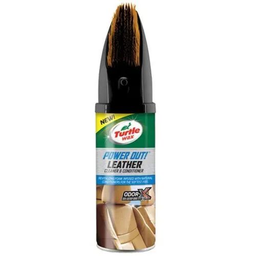 Turtle Wax Turtle pena za čišćenje kože sa četkom 400ml