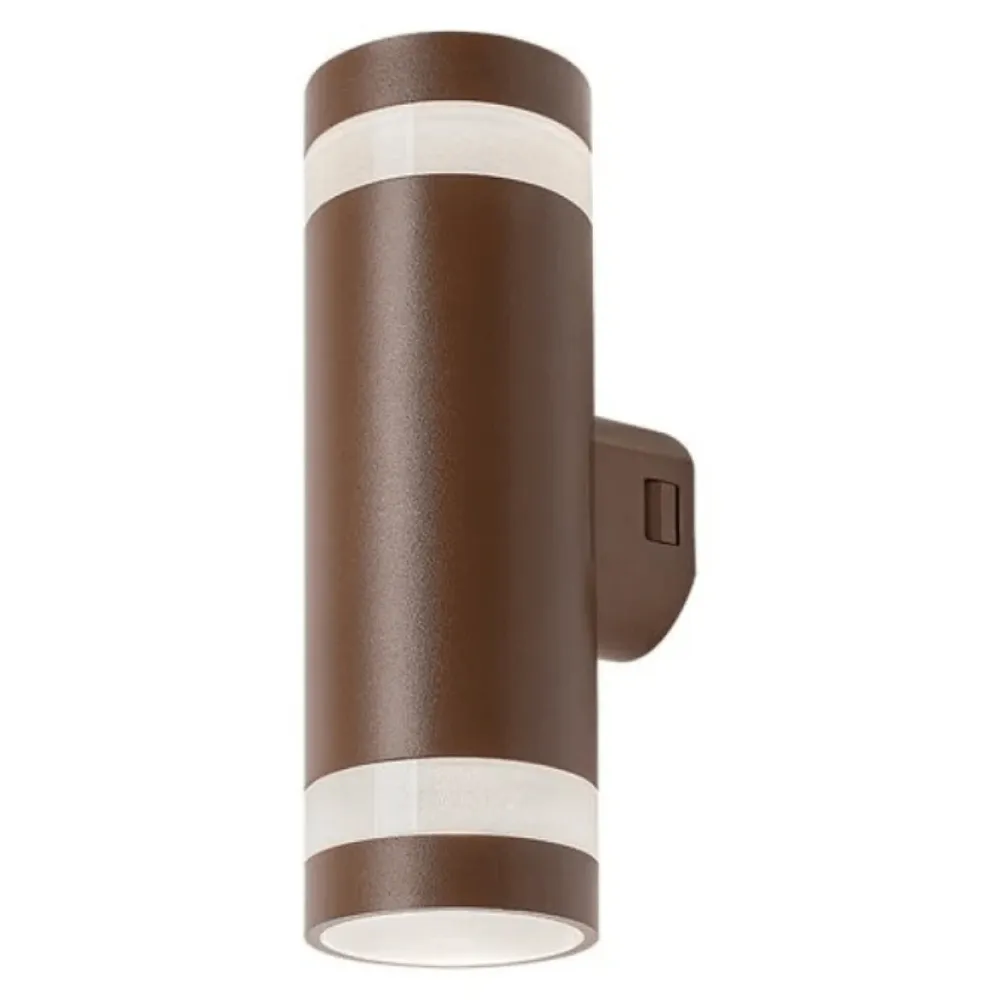 Urfa LINE spoljna zidna LED lampa 16w braon