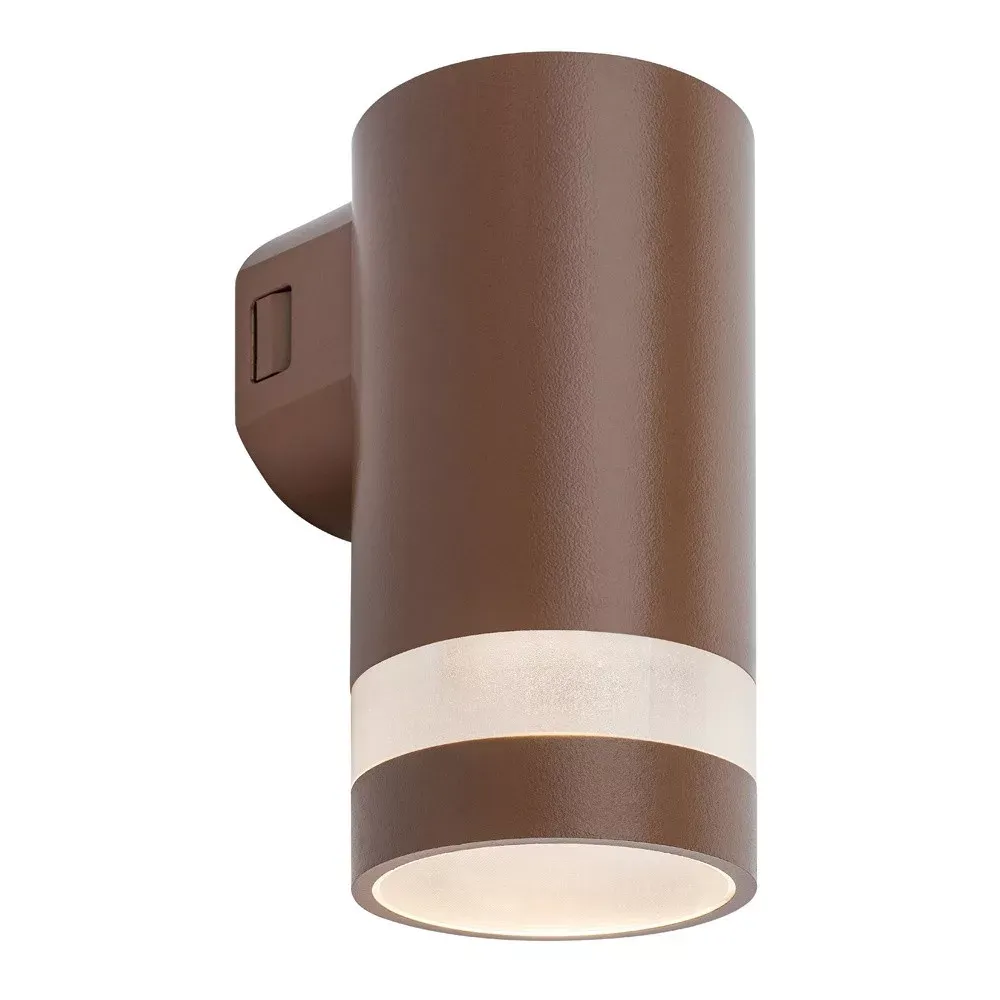 Urfa LINE spoljna zidna LED lampa 9w braon