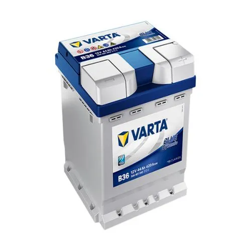 Varta akumulator BLU DYN 12V44DAH + fiat kocka B36