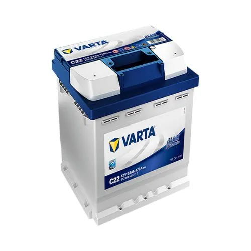 Varta akumulator BLU DYNE 12V52AH D + fiat kockaC22