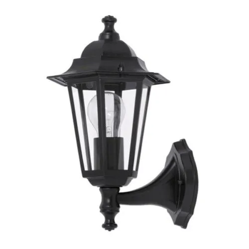 Velence spoljna zidna lampa E27 60W IP43, crna