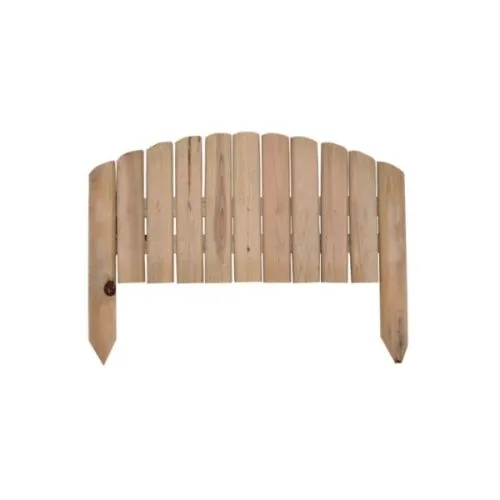 Verdelook ogradica baštenska drvena lučna 54x27/47 cm
