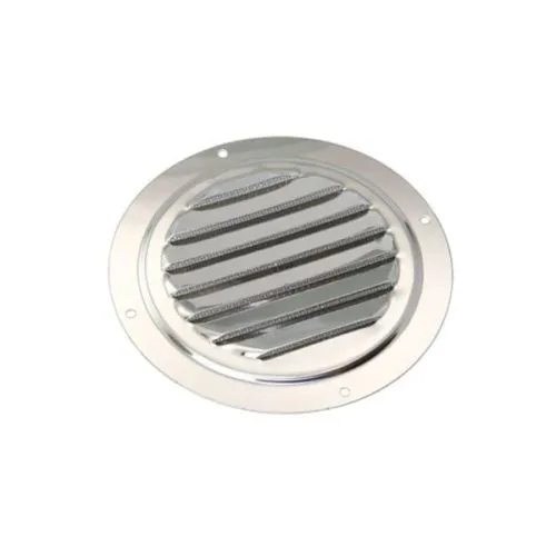 Wasi ventilacioni otvor, D= 125mm, A2-AISI 304.