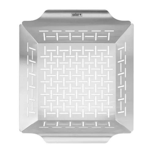 Weber korpa za roštilj inox kvadratna
