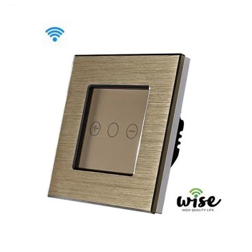 Wise dimer WiFi, aluminijumski panel krem