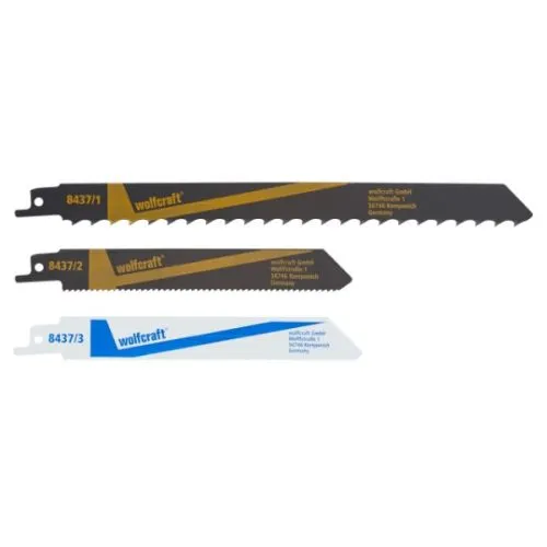 Wolfcraft 8437000 nož za lisičiji rep pakovanje 3 komada