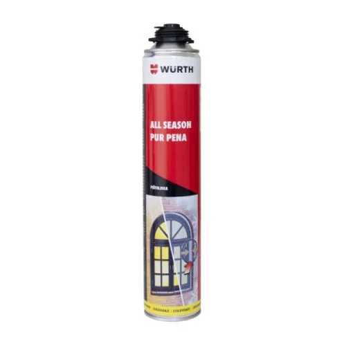 WURTH  ALL SEASON PUR PENA PIŠTOLJSKA 880ML