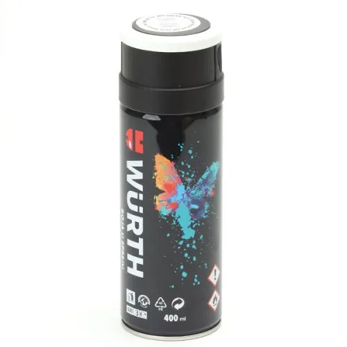Wurth boja u spreju, beli mat ral9010, 400ml