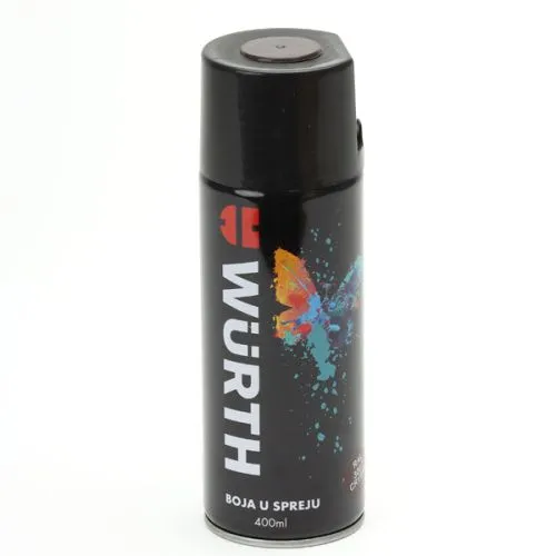 Wurth boja u spreju, crveni ral3007, 400ml