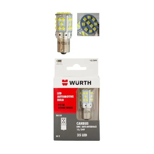 Wurth LED sijalica P21W BA15S 12/24V 35 LED set