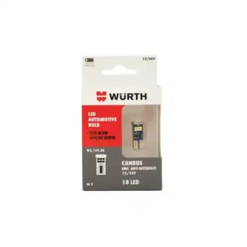 Wurth LED sijalica W5W 12/24V 18 LED set