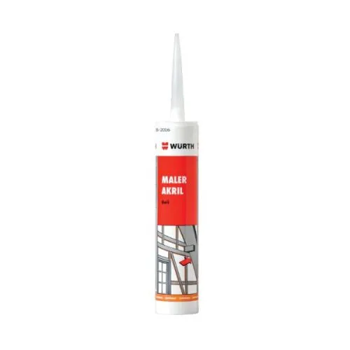 Wurth maler akril basic, beli, 280ml