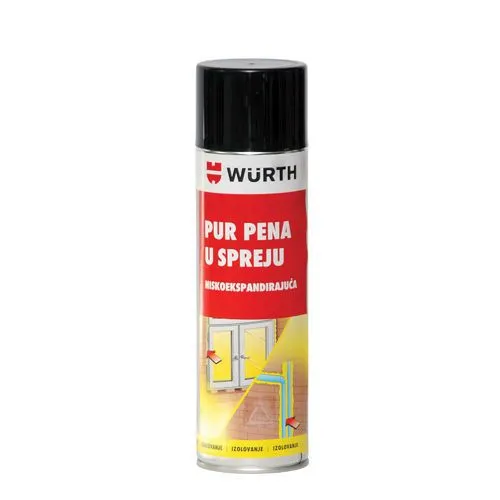 Wurth pur pena u spreju niskoekspandirajuća 500ml