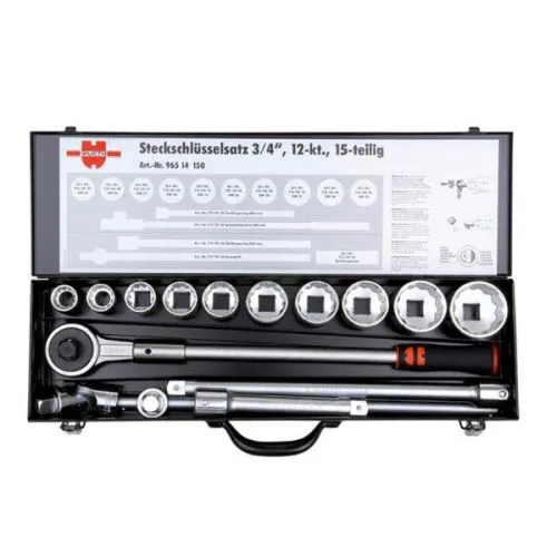 Wurth set nas 3/4 , 12-ugaoni, OK 22-50, 15 komada