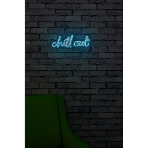Zidna dekoracija Chill Out LED, plava