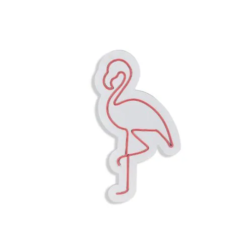 Zidna dekoracija Flamingo LED, roze