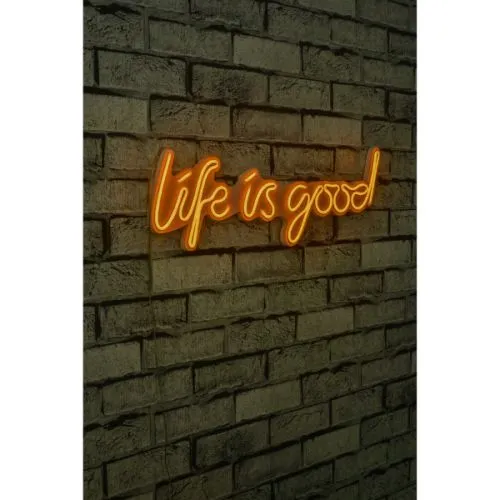 Zidna dekoracija Life is Good LED