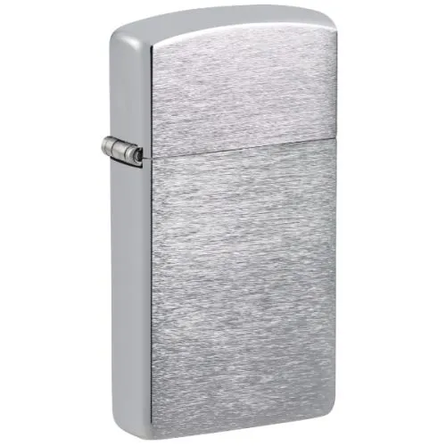 Zippo upaljač Slim Brushed Chrome 1600