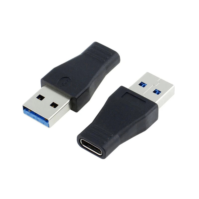 3G (201814) adapter USB 3.0 (muški) na tip C (ženski) crni
