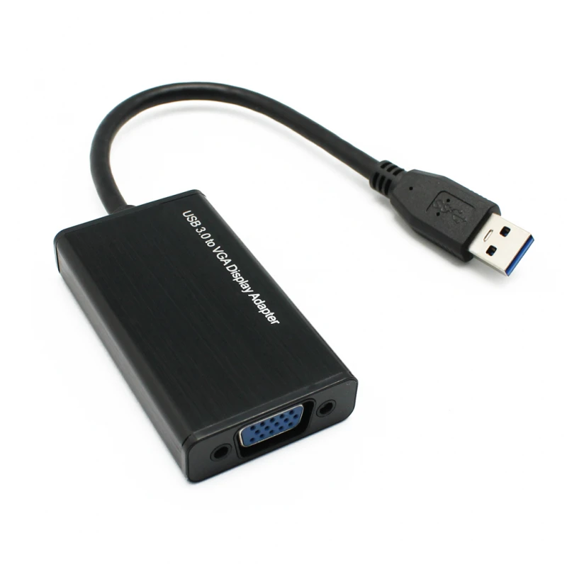 3G (35964) USB 3.0 (muški) na VGA (ženski) crni