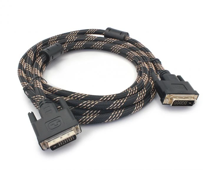 3G (71014) kabl DVI (muški) na DVI (muški) 3m crno-zlatni