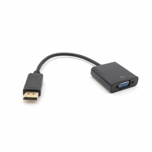 3G (74306) adapter Display Port (muški) na VGA (ženski) crni