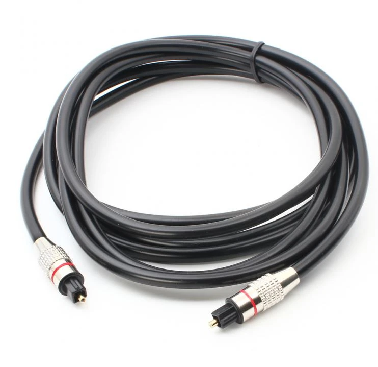 3G (85443) kabl Optički Audio (muški) na Optički Audio (muški) 6.0mm 3m crni