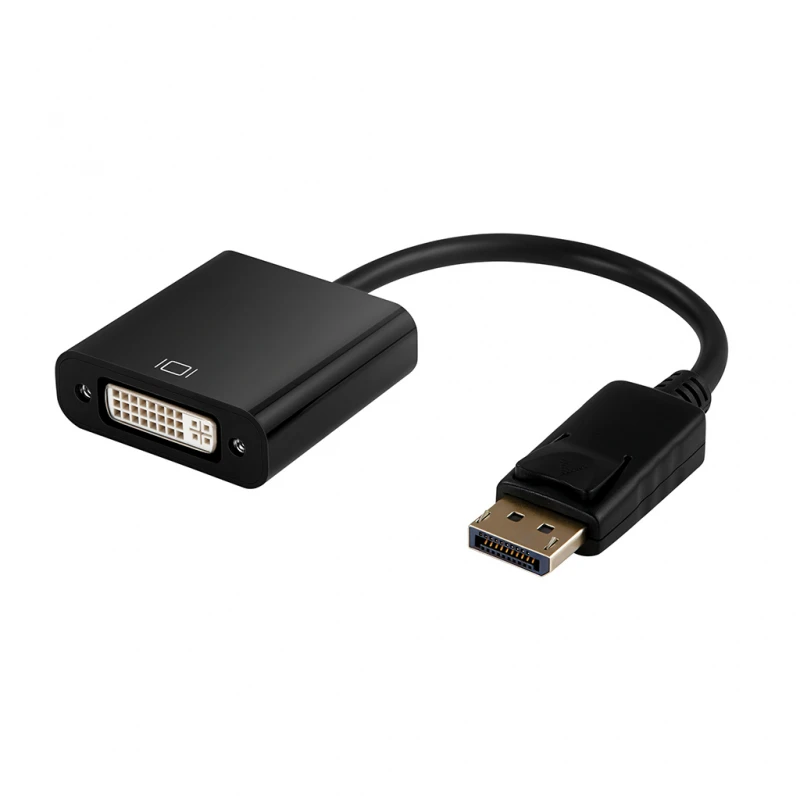 3G (85457) adapter Display Port (muški) na DVI (ženski) crni
