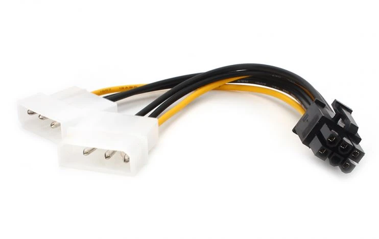 3G (85472) adapter naponski za PCI-E VGA (6-pin) - 2x Molex