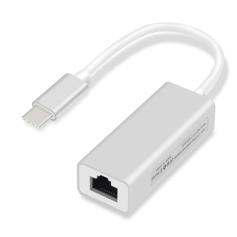 3G (95193) adapter tip C 3.0 (muški) na RJ45 (ženski) beli