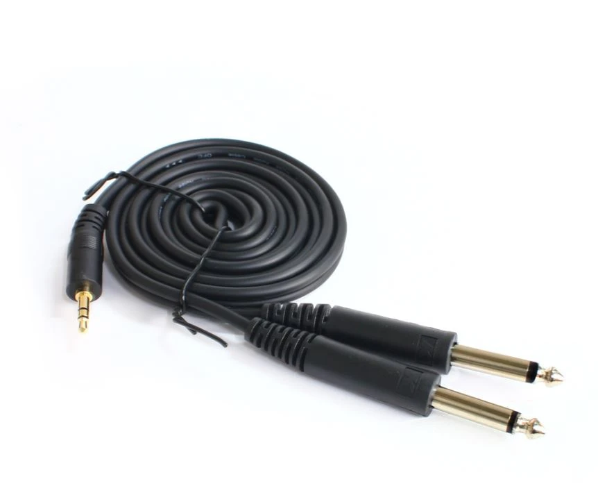 3G (98335) kabl 3.5mm (muški) na 2x6.35mm (muški) 1.5m crni