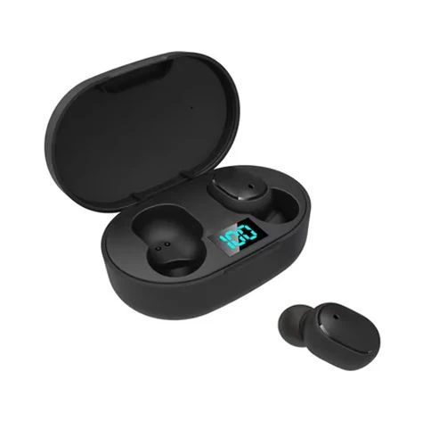 3G Airpods E6S bluetooth slušalice crne