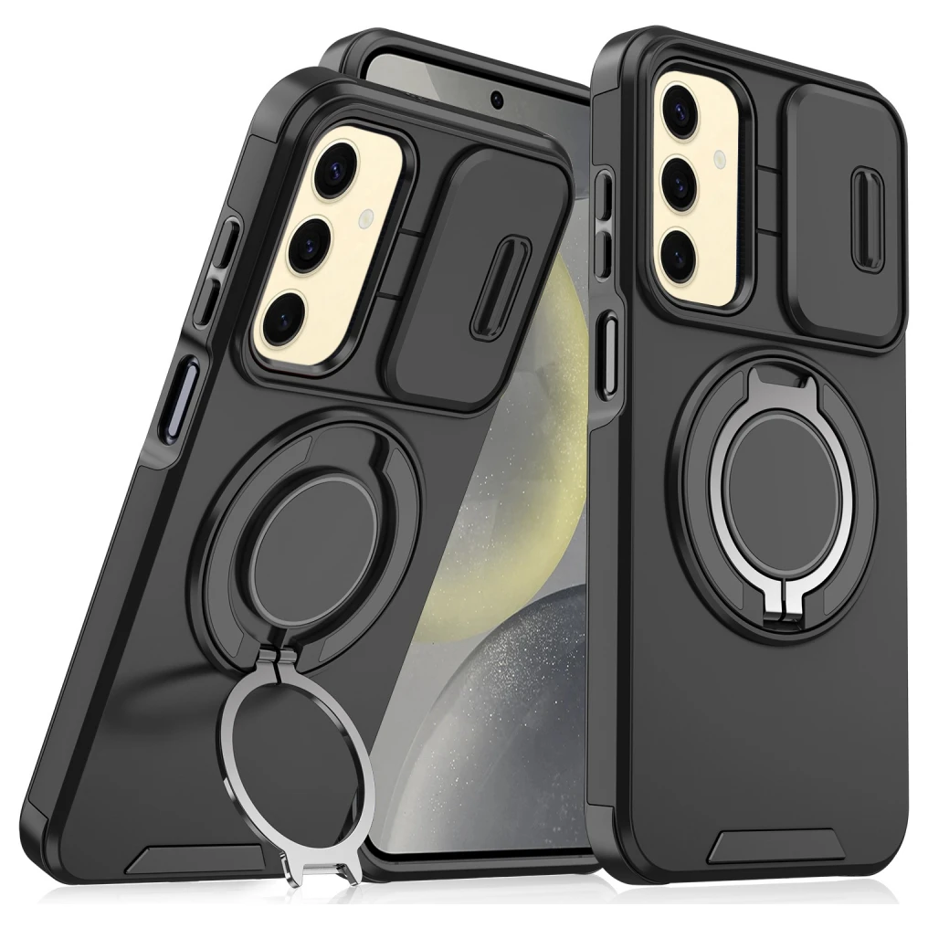3G CamShield Ring stand za Samsung Galaxy A26 5G crna futrola za telefon
