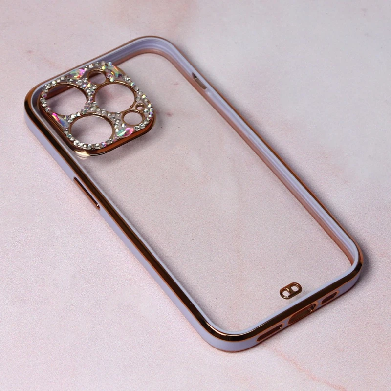 3G Cirkon Camera ljubičasta zaštitna maska za mobilni iPhone 14 Pro 6.1