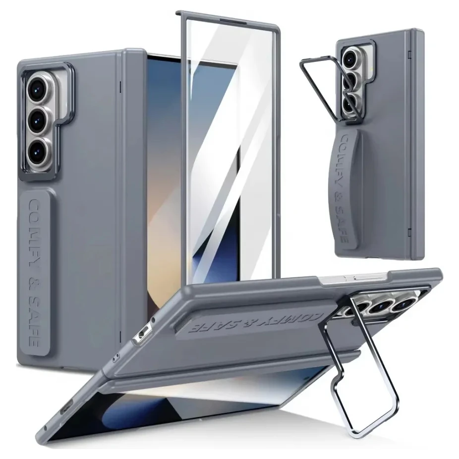 3G Lux Cover Samsung F966B Galaxy Z Fold 7 siva futrola za telefon