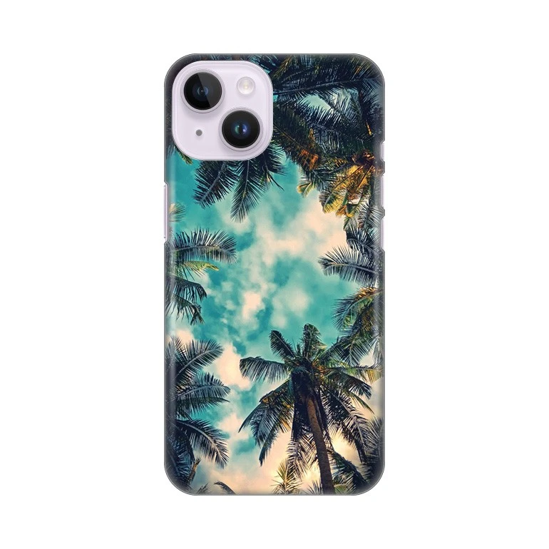 3G Print Skin Palm tree zaštitna maska za iPhone 14