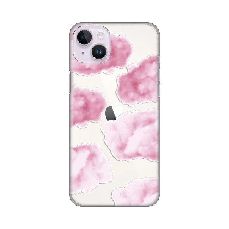 3G Print Skin Pink Clouds zaštitna maska za iPhone 14+