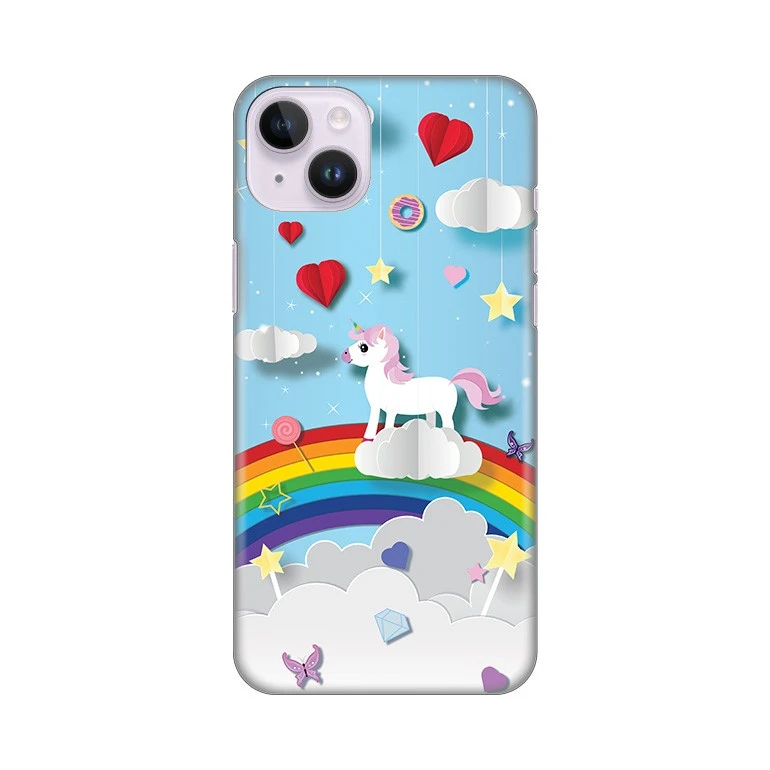 3G Print Skin Unicorn zaštitna maska za iPhone 14+
